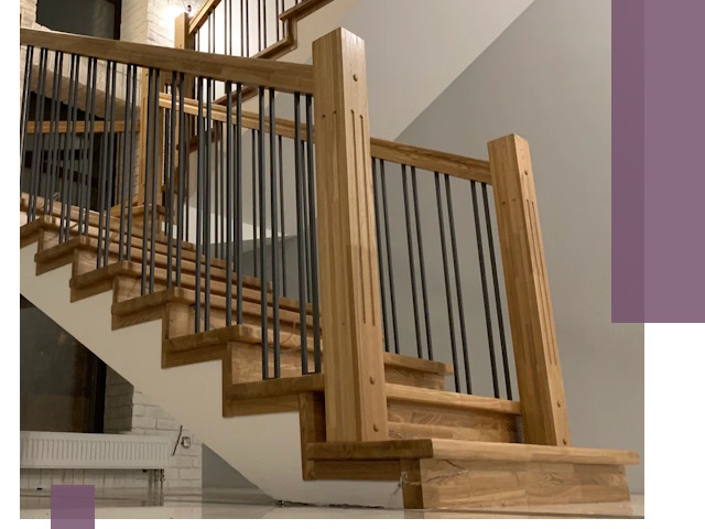 Реставрация деревянных и металлических лестниц в Егорьевске