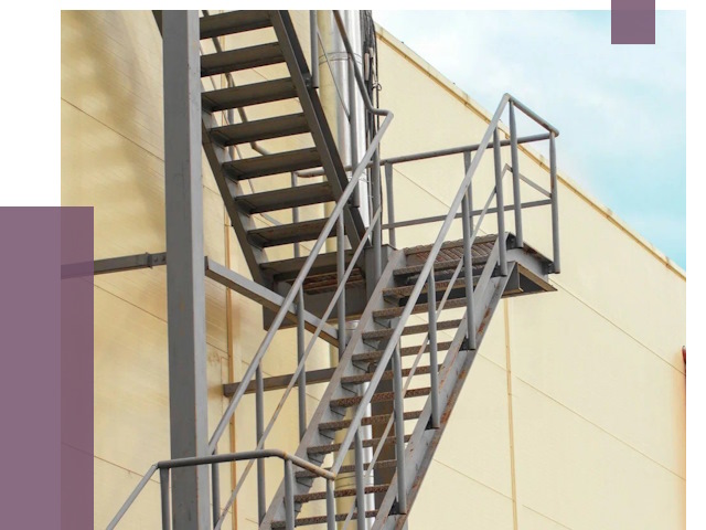 Пожарные лестницы в Егорьевске от 12151 руб. — монтаж и продажа | ПРОЛЁТ-Грь