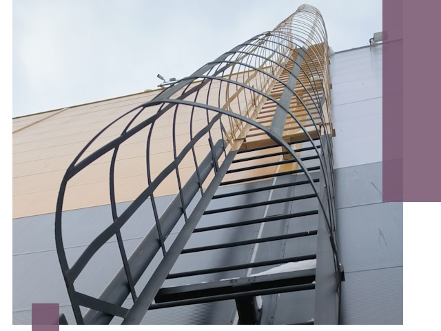 Изготовление и монтаж пожарных лестниц в Егорьевске профессионально