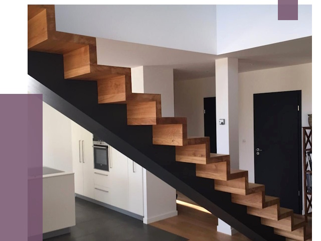 Изготовление деревянных лестниц в Егорьевске от 86071 руб. | ПРОЛЁТ-Грь