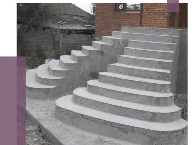 Монтаж бетонных лестниц в Егорьевске от 4253 руб. 