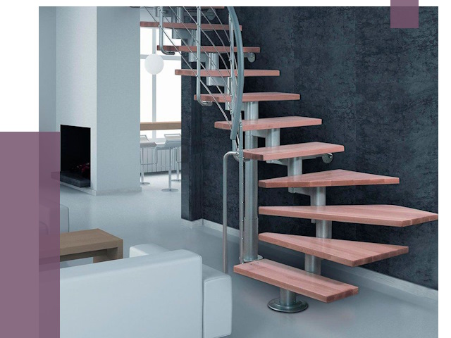 Модульные лестницы в Егорьевске от 16708 руб. — купить в ПРОЛЁТ-Грь