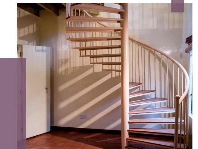 Изготовление винтовых лестниц на заказ в Егорьевске от 75439 руб. | ПРОЛЁТ-Грь