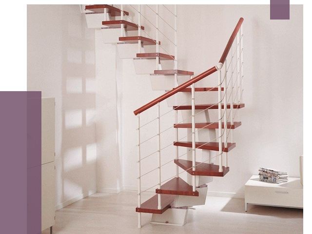 Изготовление лестниц на больцах в Егорьевске от 9620 руб. | ПРОЛЁТ-Грь