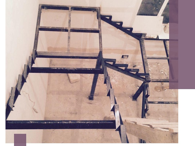 Монтаж лестниц на металлокаркасе в Егорьевске быстро и качественно