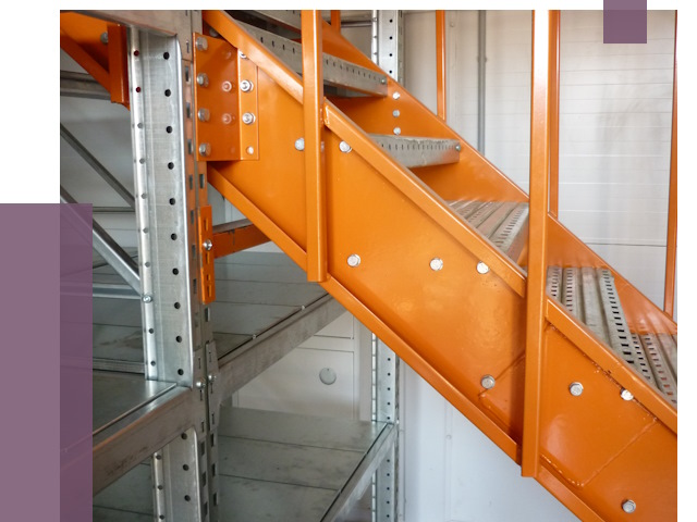Лестницы для склада в Егорьевске от 75945 руб. — решения | ПРОЛЁТ-Грь