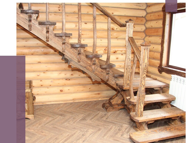 Лестницы в баню в Егорьевске от 18936 руб. — изготовление | ПРОЛЁТ-Грь