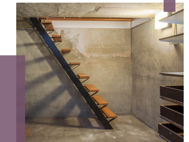 Лестницы в подвал в Егорьевске от 13012 руб. — монтаж | ПРОЛЁТ-Грь