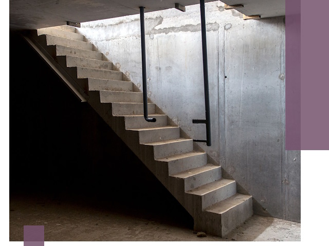 Изготовление и монтаж лестниц в подвале в Егорьевске