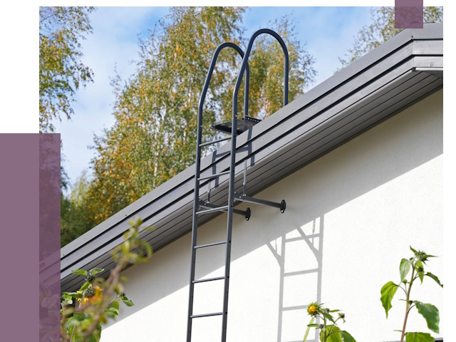 Лестницы на крышу в Егорьевске от 18936 руб. — монтаж и монтаж ПРОЛЁТ-Грь