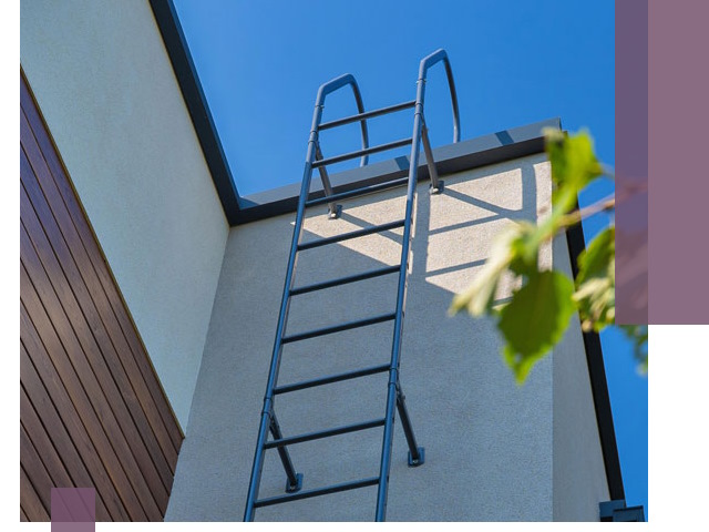 Лестницы на крышу в Егорьевске — изготовление, монтаж, демонтаж
