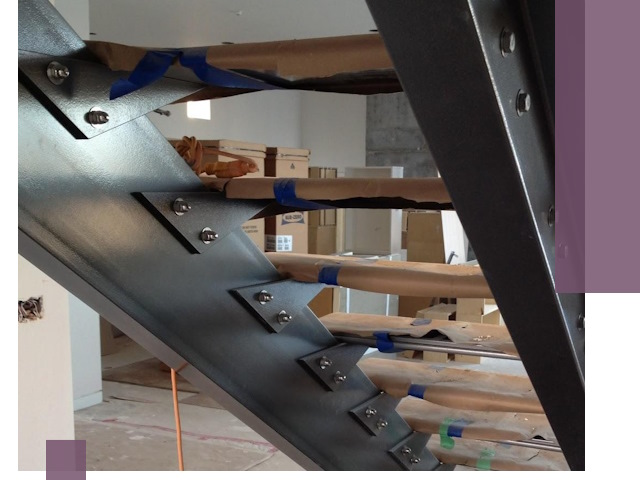 Усиление лестничных конструкций и усиление опор в Егорьевске