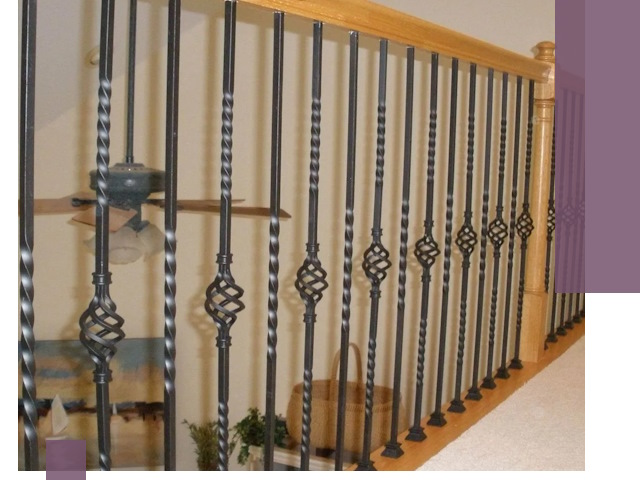 Изготовление и монтаж кованных перил в Егорьевске под ключ