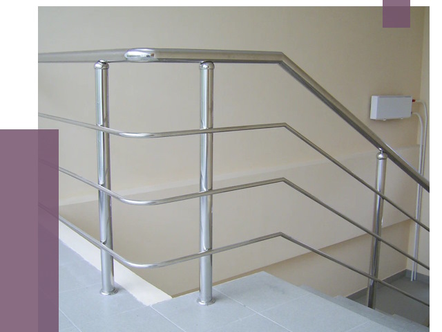 Алюминиевые перила в Егорьевске от 6278 руб. под ключ | ПРОЛЁТ-Грь