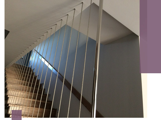 Тросовые перила под ключ в Егорьевске — производство и монтаж