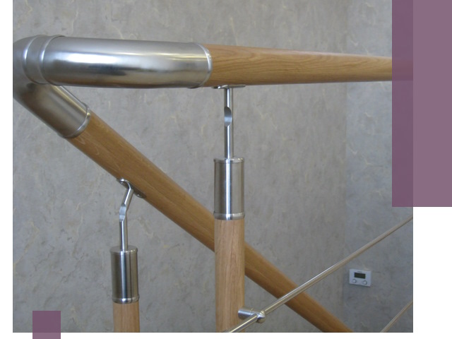 Комбинированные перила на заказ в Егорьевске — монтаж и производство