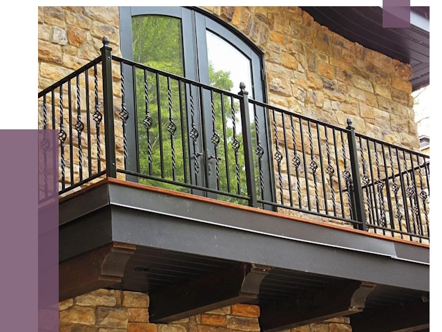 Балконные ограждения в Егорьевске от 7949 руб. — купить | ПРОЛЁТ-Грь