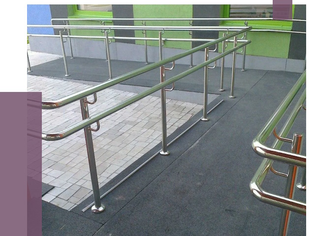 Ограждения пандусов в Егорьевске от 4304 руб. монтаж | ПРОЛЁТ-Грь