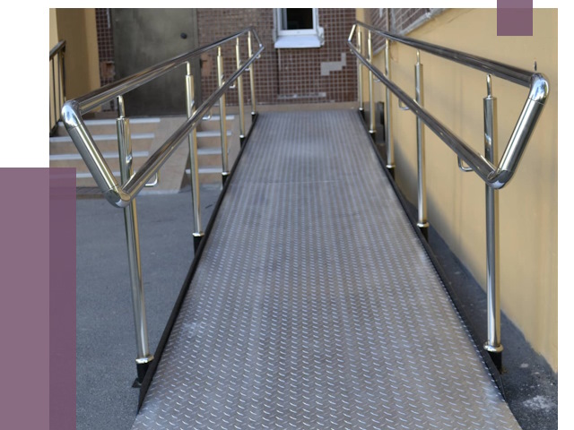 Пандусы в Егорьевске от 12151 руб. — установка для инвалидов | ПРОЛЁТ-Грь