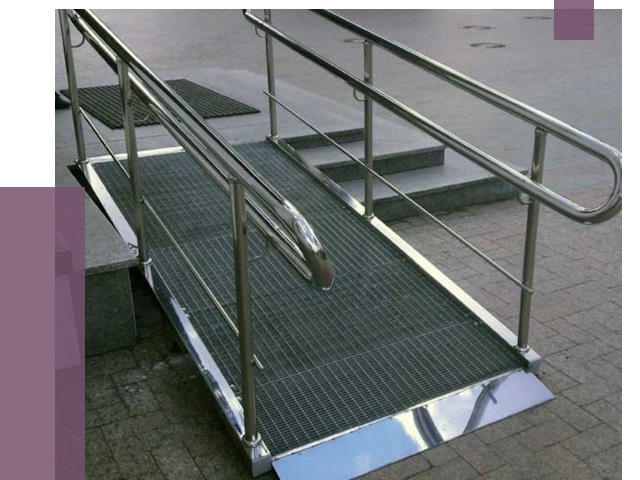 Монтаж пандусов для инвалидов в Егорьевске от 8526 руб. под ключ | ПРОЛЁТ-Грь