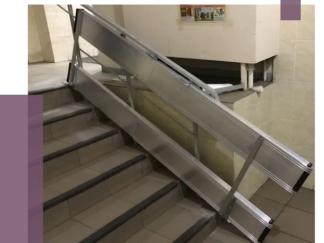 Откидные пандусы в Егорьевске от 6582 руб. — купить | ПРОЛЁТ-Грь