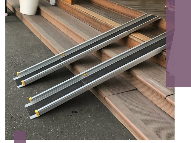 Телескопические пандусы под ключ в Егорьевске — изготовление и монтаж