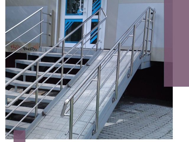 Пандус на крыльцо под ключ в Егорьевске: монтаж и изготовление