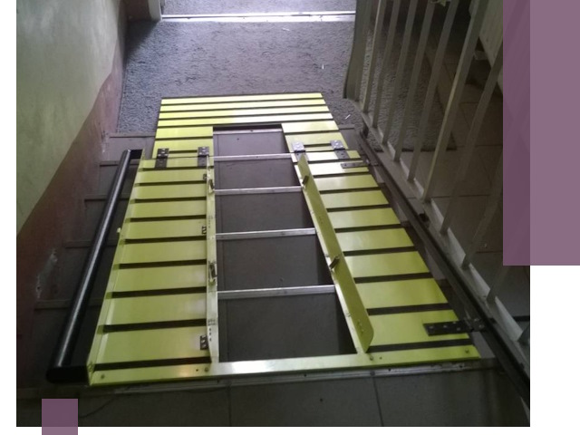 Профессиональный монтаж пандуса в подъезд в Егорьевске