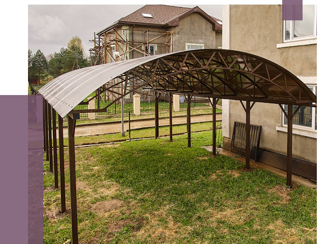 Демонтаж навесов в Егорьевске от 4557 руб. — разборка и вывоз | ПРОЛЁТ-Грь