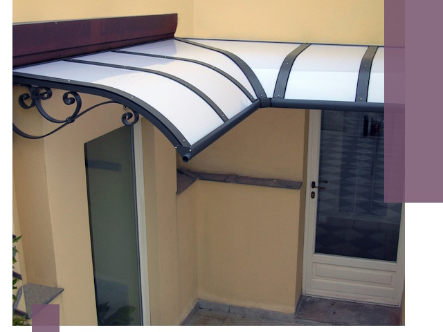 Монтаж козырьков любой сложности в Егорьевске под ключ