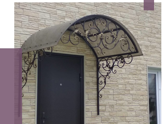 Ремонт козырьков в Егорьевске от 7341 руб.  | ПРОЛЁТ-Грь