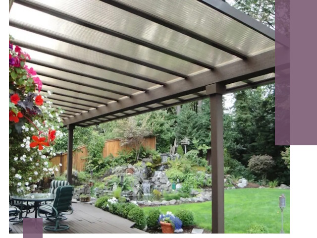 Навесы из поликарбоната под ключ в Егорьевске быстро и надёжно