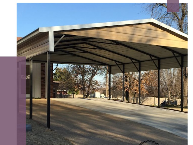 Двускатные навесы в Егорьевске от 7949 руб. | ПРОЛЁТ-Грь