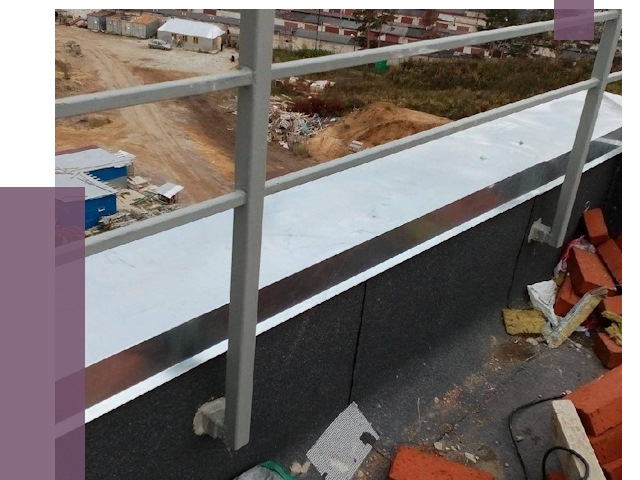 Монтаж парапетов в Егорьевске от 4253 руб.  | ПРОЛЁТ-Грь