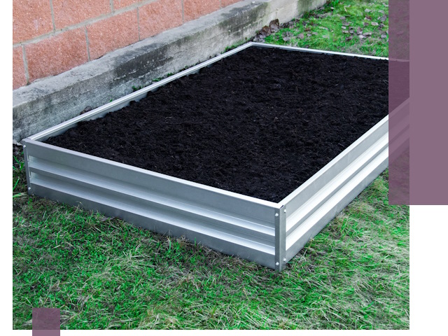 Металлические бордюры для грядок в Егорьевске: прочность и аккуратность