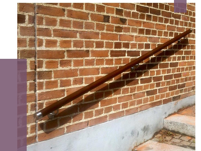 Изготовление пристенных поручней в Егорьевске от 4405 руб. — ПРОЛЁТ-Грь