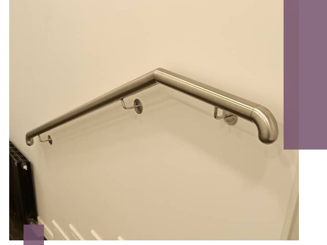 Изготовление пристенных поручней в Егорьевске под ключ за сроки